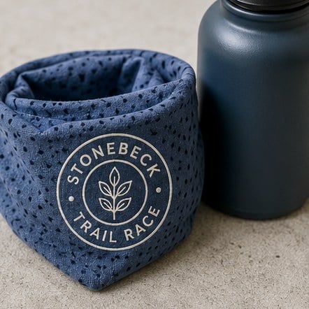 Bandanas with logo printing