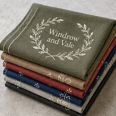 Branded bandanas with logo