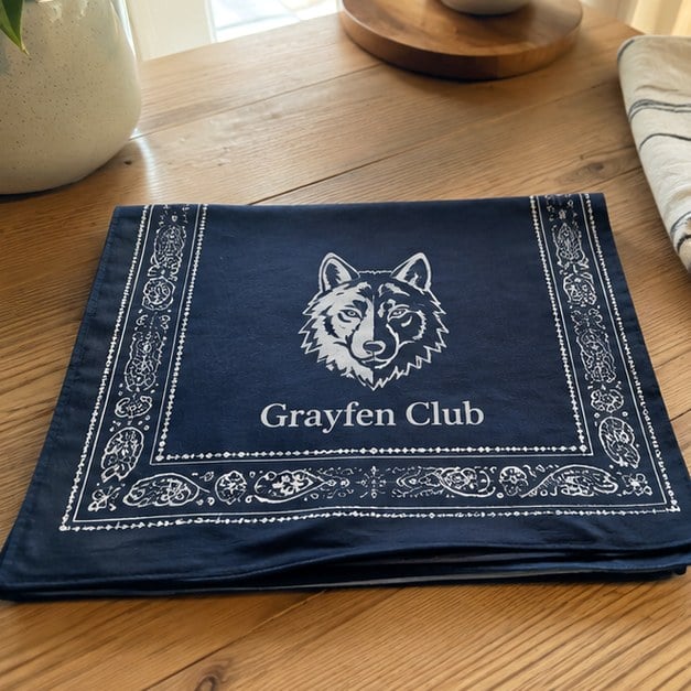 Custom bandanas — customer photo