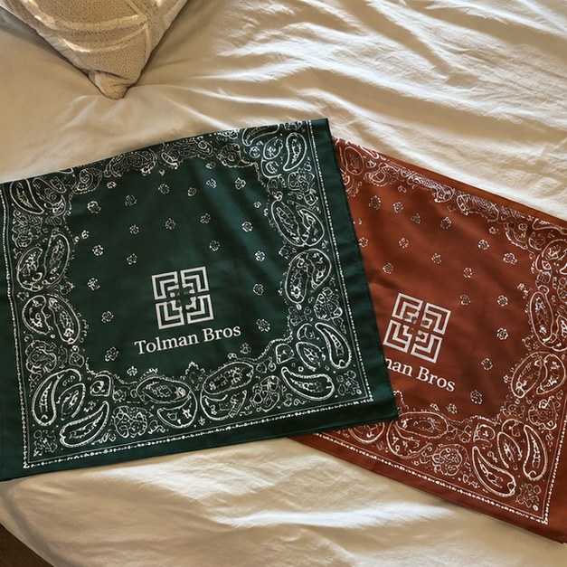 Personalized bandanas — customer photo