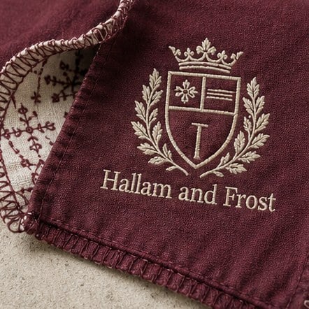 Promotional custom bandanas with company logo